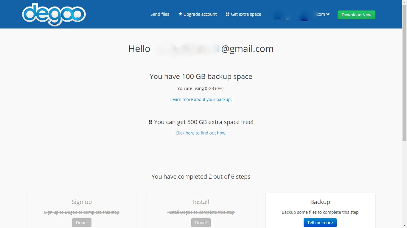 100 gb free cloud storage