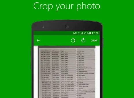 Convert Images into Excel Spreadsheets