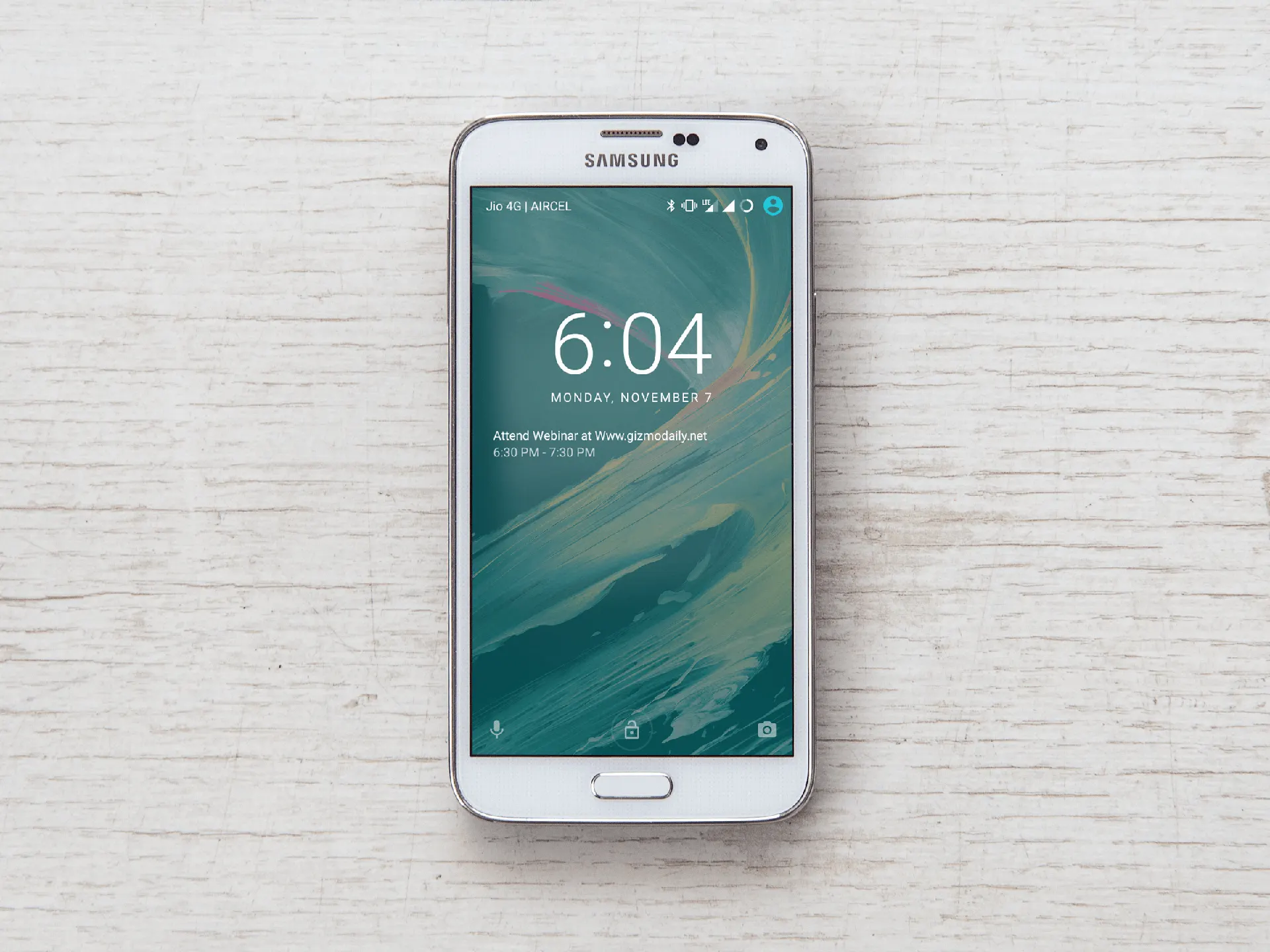 iPhone's calendar view on Android