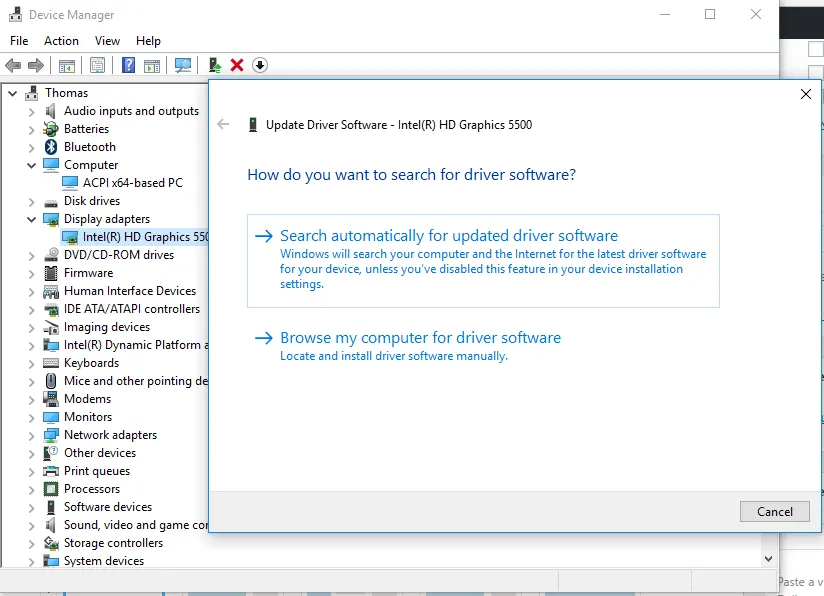 HP drivers