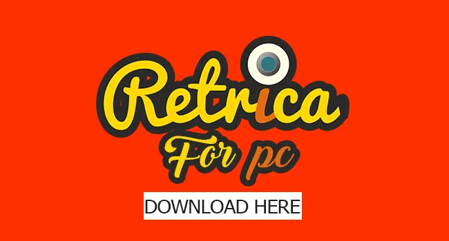 retrica for pc download install