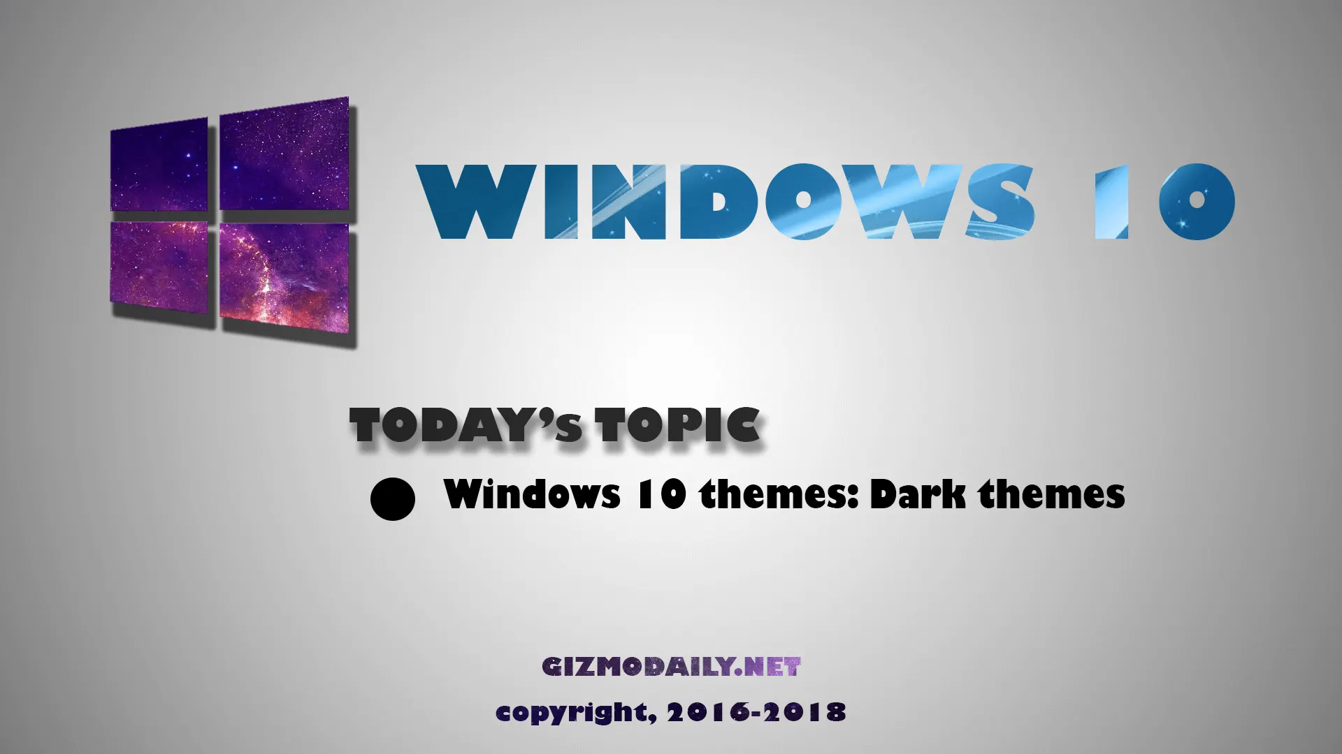 Windows 10 themes