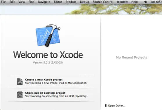 Install Xcode